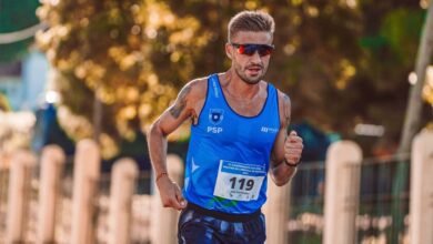 Pantalla de smartwatch mostrando la estimación de VO2 max