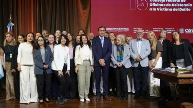 Auditorio principal del Centro Cívico del Bicentenario lleno de participantes de la XV Jornada Nacional de Asistencia a la Víctima del Delito en Córdoba