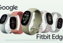 Fitbit Edge de Google con pantalla ovalada y correa intercambiable