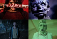 Carteles de las diez películas más extrañas y perturbadoras del año 2026