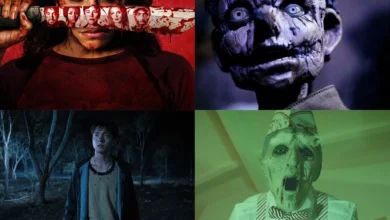 Carteles de las diez películas más extrañas y perturbadoras del año 2026
